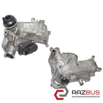 Радиатор рециркуляции ОГ 3.0TDI с клапаном EGR VOLKSWAGEN TRANSPORTER T5 2003-2015г