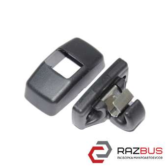 Кронштейн сонцезахисного козирка чорний (Новий, аналог) SKODA FABIA 99-07 (ШКОДА SKODA FABIA 1999-2007