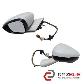 Зеркало левое электрическое с датчиком слепых зон (16 pin) CITROEN C4 PICASSO 13-22