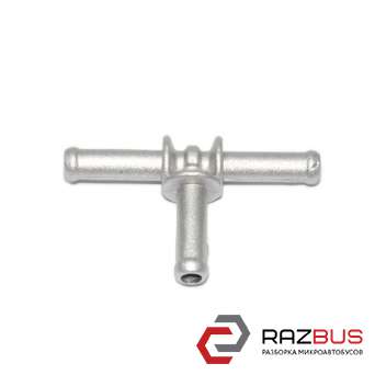 Тройник системы охлаждения алюминиевый (Новый, аналог) AUDI A6 C5 1997-2004г