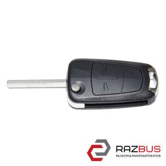 Ключ (заготівля) викидний на 2 кнопки новий, аналог OPEL ZAFIRA (B) 2005-2014 (О OPEL ZAFIRA B 2005-2012
