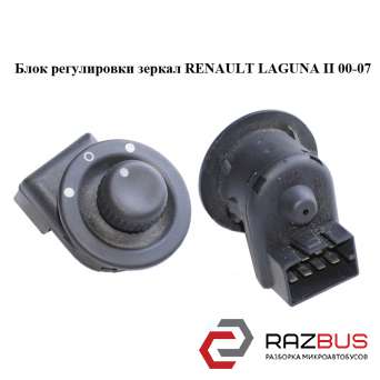 Блок регулювання дзеркал RENAULT LAGUNA II 00-07 (РЕНО ЛАГУНА) RENAULT LAGUNA II 2000-2007