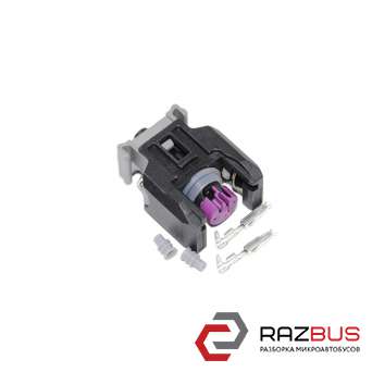 Фишка, разъем форсунки 2.2CDI Delphi (Новая) без проводов MERCEDES SPRINTER 2006-2025г