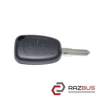 Корпус ключа 2 кнопки лезо (новий) RENAULT MASTER 98-10 (Рено Майстер) OPEL MOVANO 2003-2010г OPEL MOVANO 2003-2010г