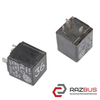 Реле звукового сигналу (36) VOLKSWAGEN PASSAT B4 93-97 (ФОЛЬКСВАГЕН ПАССАТ В4) п VOLKSWAGEN PASSAT B3 1988-1993