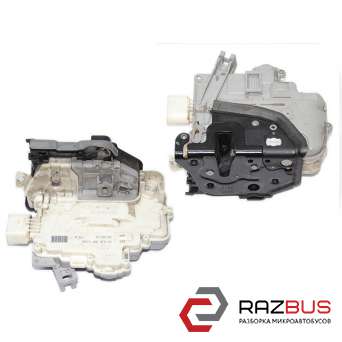 Замок двері передній правий електричний 9 пінів Англ. VOLKSWAGEN TOUAREG 10-18 ( VOLKSWAGEN CRAFTER 2006-2016г