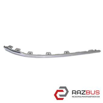 Накладка бампера передня права хром VOLKSWAGEN PASSAT B8 14-23 (ФОЛЬКСВАГЕН ПАСС VOLKSWAGEN PASSAT B8 2014-2023