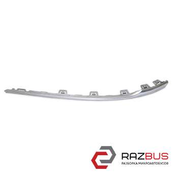 Накладка бампера передня ліва хром VOLKSWAGEN PASSAT B8 14-23 (ФОЛЬКСВАГЕН ПАССА VOLKSWAGEN PASSAT B8 2014-2023