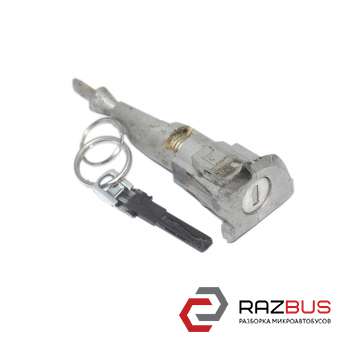 Личинка замка з ключем передньої правої двері VOLKSWAGEN TOUAREG 10-18 (ФОЛЬКСВА NISSAN KUBISTAR 2003-2008г