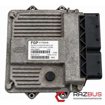 Блок управління двигуном 1.3 MJET FIAT DOBLO 00-09 (ФІАТ ДОБЛО) FIAT DOBLO 2000-2005г