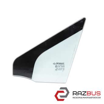 Скло дверей передньої лівої (кватирка) RENAULT SCENIC 09-15 (РЕНО Сценік) RENAULT SCENIC 2009-2015
