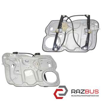 Склопідйомник передній лівий електричний без моторчика VOLKSWAGEN TOURAN 03-10 ( VOLKSWAGEN TOURAN 2003-2010