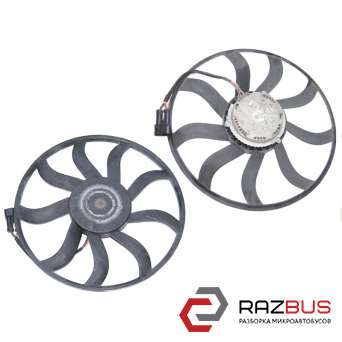 Вентилятор основного радиатора 9 лопастей D518 FORD TRANSIT 2006-2014г