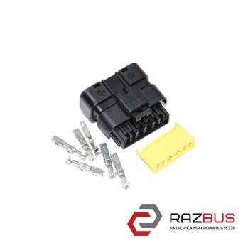 Фишка, разъем 6 пинов дроссельной заслонки без проводов (Новая) PEUGEOT 5008 2009-2016 PEUGEOT 5008 2009-2016
