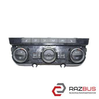 Блок управления печкой с кондиционером SKODA OCTAVIA A7 2013-2020