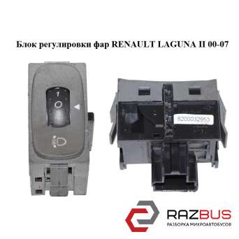 Блок регулювання фар RENAULT LAGUNA II 00-07 (РЕНО ЛАГУНА) RENAULT LAGUNA II 2000-2007 RENAULT LAGUNA II 2000-2007
