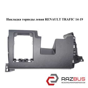 Накладка торпеди ліва RENAULT TRAFIC 14-19 (РЕНО Трафік) RENAULT TRAFIC 2014-2019 RENAULT TRAFIC 2014-2019