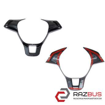 Рамка, накладка на кермо (Нова, Китай) piano black VOLKSWAGEN GOLF 7 12-20 (ФОЛЬ VOLKSWAGEN PASSAT B7 2010-2015