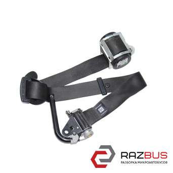 Ремень безопасности инерционный правый передний (с натяжителем) SCHWARZ BMW 5 F10 F11 2010-2017