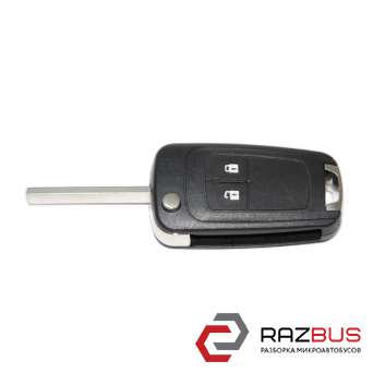 Ключ (заготовка) на 2 кнопки Новый, аналог OPEL CORSA (E) 2014-2025г