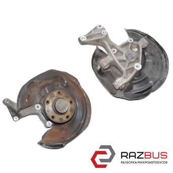 Цапфа задняя правая со ступицей под ABS AUDI Q3 2011-2018