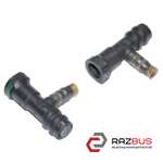 Штуцер топливный 1.9DCI быстросъемный, угловой с клапаном, под трубку 8 мм NISSAN PRIMASTAR 2001-2016