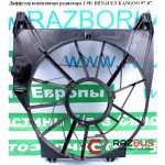 Дифузор вентилятора радіатора 1.9 D RENAULT KANGOO 97-07 (РЕНО КАНГО) RENAULT KANGOO 1997-2007г