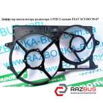Дифузор вентилятора радіатора 1.9 TD 1.9 D (DW8) 2секц. FIAT SCUDO 95-07 (ФІАТ С FIAT SCUDO 2004-2006г