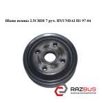 Шкив помпы 2.5CRDI 7 руч. HYUNDAI H1 1997-2004