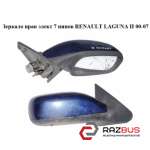 Зеркало правое электрическое 7 пинов RENAULT LAGUNA II 2000-2007