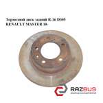 Гальмівний диск задній R-16 D305 RENAULT MASTER 10 - (Рено Майстер) RENAULT MASTER IV 2010-2024г