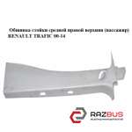 Обшивка стійки середньої правої верхня (пасажир) RENAULT TRAFIC 00-14 (РЕНО Траф OPEL VIVARO 2001-2014г